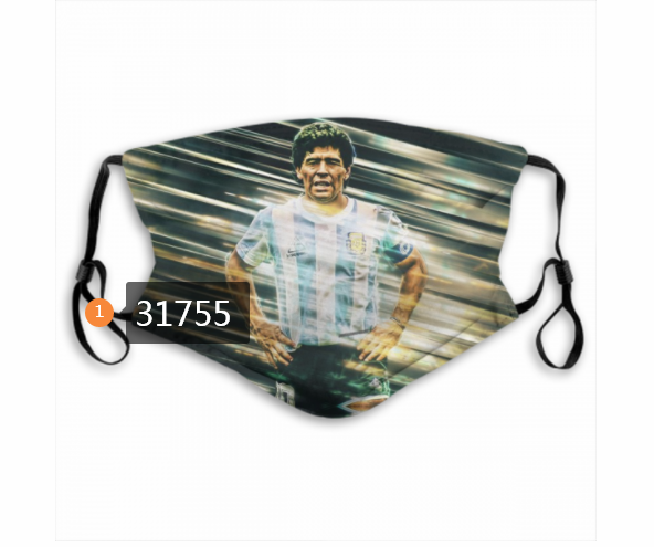 2020 Soccer #4 Dust mask with filter->soccer dust mask->Sports Accessory